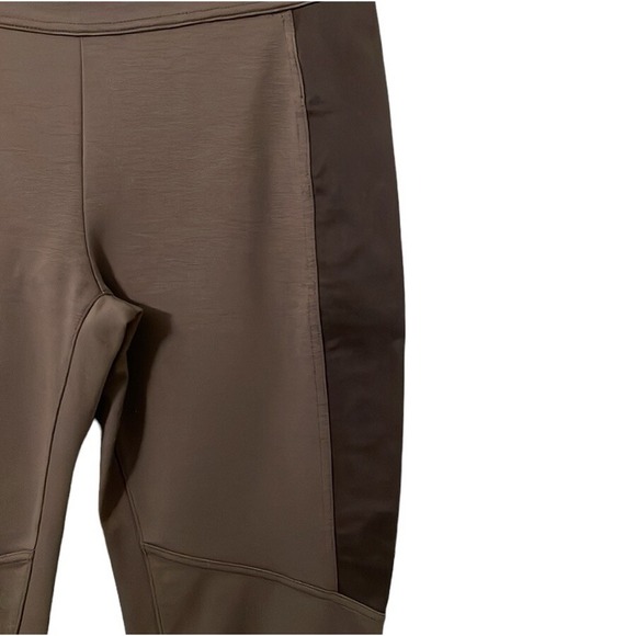 Free People Women's Gray/Brown Legging Pant Faux‎ Suede Side Panel Jogger Size S - Picture 4 of 8